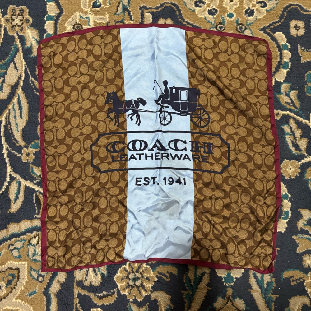 Coach Bag Scarf